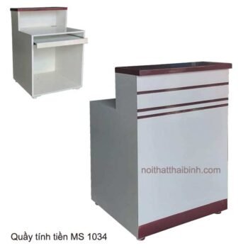 Quầy tính tiền 8 tất MS 1034 Giá bán = 3.500.000 đ