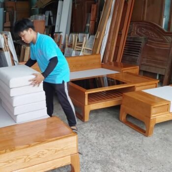Sofa gỗ hiện đại MS 2898