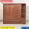 Tủ áo gỗ hương đá góc MS 2586 3 tu ao go huong da 2586