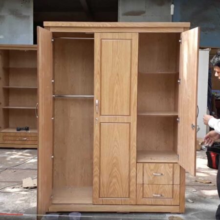 Tủ áo vân gỗ sồi MS 9257 Giá 1m6 = 6.800.000đ 8 Tủ áo vân gỗ sồi MS 9257 Giá 1m6 = 6.800.000đ