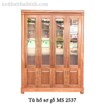 Tủ hồ sơ gỗ tự nhiên MS 2537 | GIAO HỎA TỐC TPHCM