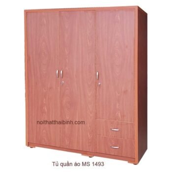 Tủ quần áo 3 cánh MS 1493 Giá bán= 7,500,000đ giảm còn= 6,500,000đ