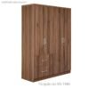 Tủ quần áo 3 cánh hiện đại MS 1980 3 Tủ quần áo 3 cánh hiện đại MS 1980
