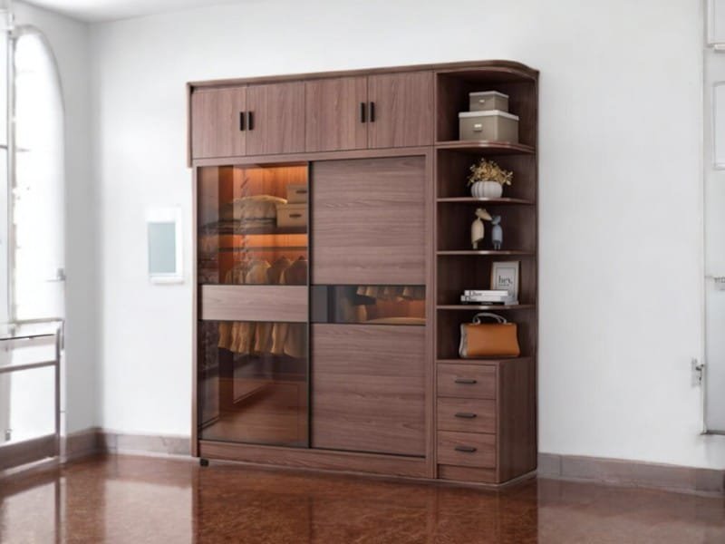 Tủ quần áo gỗ tại quận 5 đẹp sang trọng giá tốt