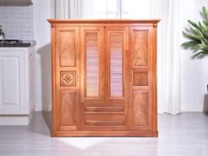 Tủ quần áo gỗ tự nhiên bền đẹp giá rẻ