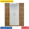 Tủ áo 4 cánh MS 2568 2 tu quan ao 2568