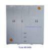 Tủ quần áo gỗ công nghiệp MS 9450 2 Tủ quần áo gỗ công nghiệp MS 9450