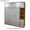 Tủ quần áo cao áp trần đẹp MS 2185 2 tu quan ao cao ap tran 2185