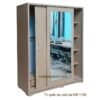 Tủ quần áo cánh trượt có kiếng MS 1102 Giá bán = 7.200.000 đ 2 Tủ quần áo cánh trượt có kiếng MS 1102 Giá bán = 7.200.000 đ
