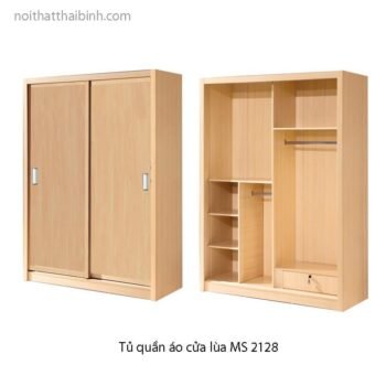 Tủ quần áo melamine MS 2128