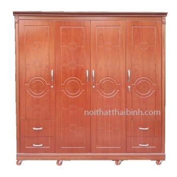 Tủ quần áo MS 9666 Giá 1m8 = 7.500.000