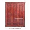 Mẫu tủ quần áo gỗ đẹp MS 1280 Giá bán = 13.500.000 đ giảm còn = 12.000.000 đ 3 tu quan ao go goi 1208