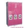 Tủ quần áo hình Hello Kitty MS 1164 Giá bán = 6.200.000đ 3 tu quan ao hello kitty 0001