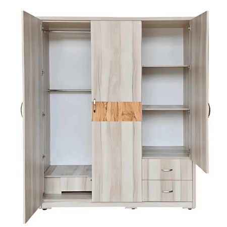 Tủ quần áo melamine đẹp MS 2141 11 Tủ quần áo melamine đẹp MS 2141