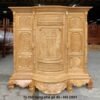 Tủ thờ bụng phệ gõ đỏ mặt chạm MS 2861 | GIAO HỎA TỐC TPHCM