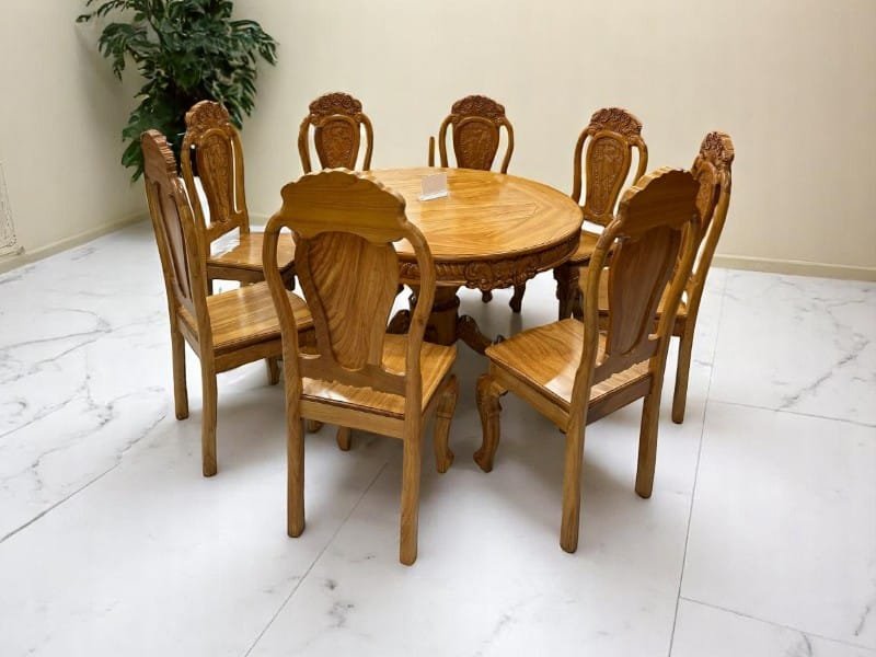 Bàn ăn gỗ tại quận 6: Lựa chọn hoàn hảo cho không gian sống 7 Bàn ăn gỗ tại Quận 6