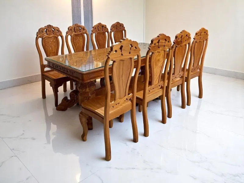 Bí quyết bàn ăn gỗ cho không gian hiện đại