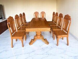 Giải pháp bàn ăn gỗ bền đẹp theo thời gian