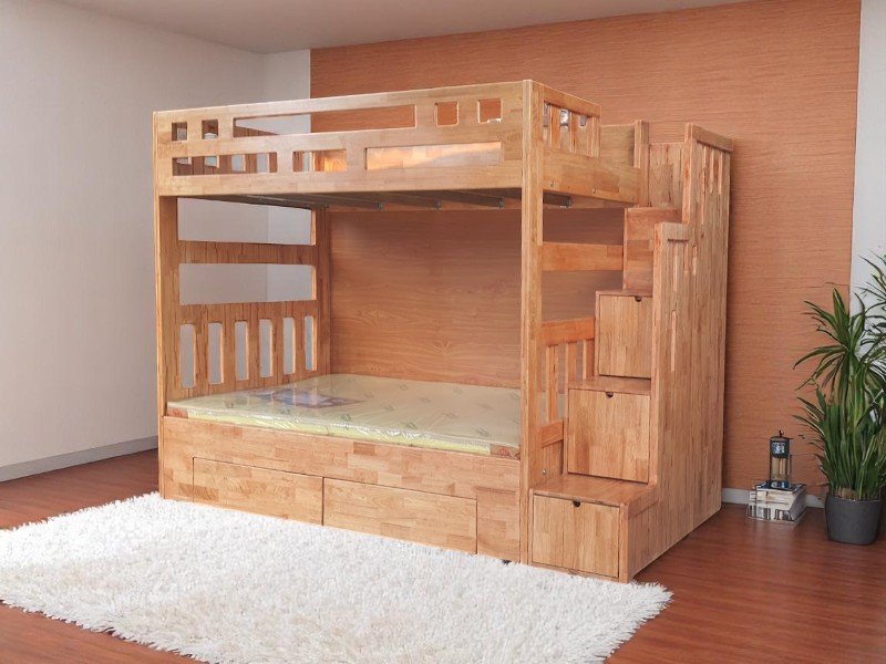 7 lợi ích khi sử dụng giường tầng gỗ trong không gian sống hiện đại 7 Lợi ích khi sử dụng giường tầng gỗ