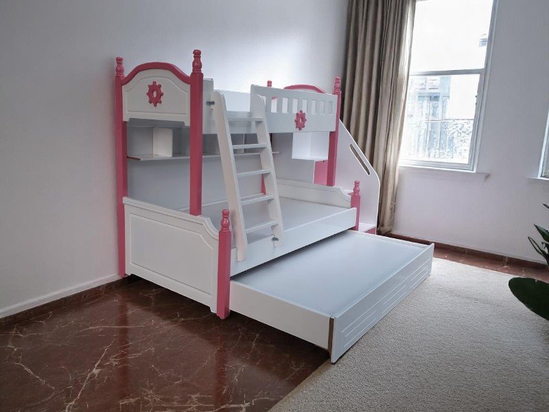 7 lợi ích khi sử dụng giường tầng gỗ trong không gian sống hiện đại 3 Lợi ích khi sử dụng giường tầng gỗ