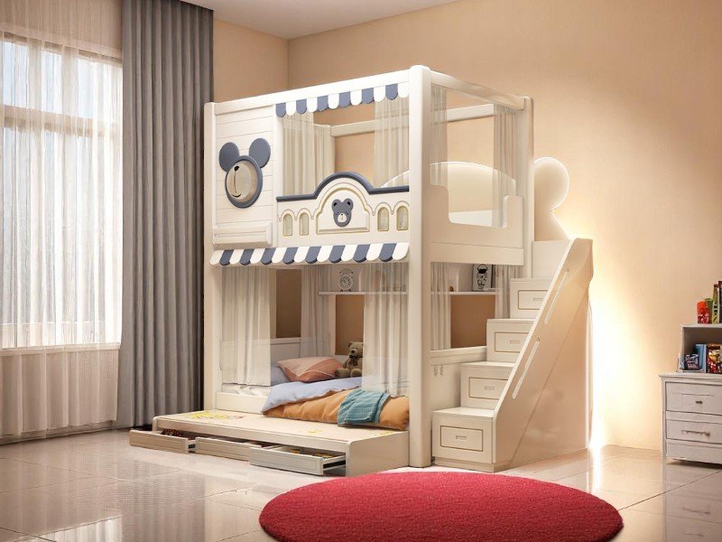 6 lợi ích phong thủy của giường tầng bạn nên biết 1 Lợi ích phong thủy của giường tầng