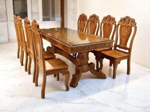Phương pháp bàn ăn gỗ phù hợp mọi không gian