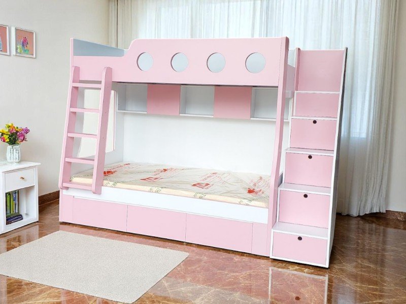 6 Phương pháp bố trí giường tầng hợp lý cho mọi kiểu phòng 1 Phương pháp bố trí giường tầng hợp lý