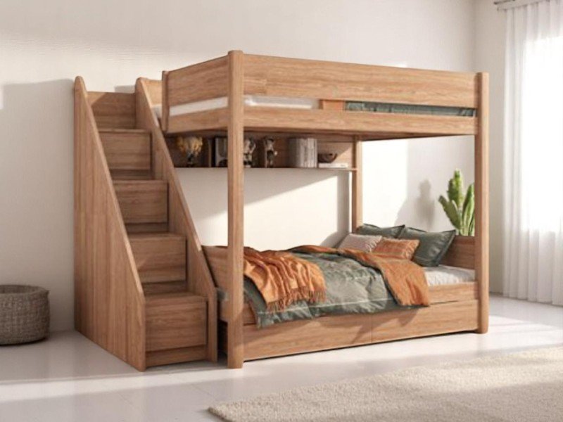 5 Tác dụng tiện ích của giường tầng trong đời sống hiện đại 3 Tác dụng tiện ích của giường tầng