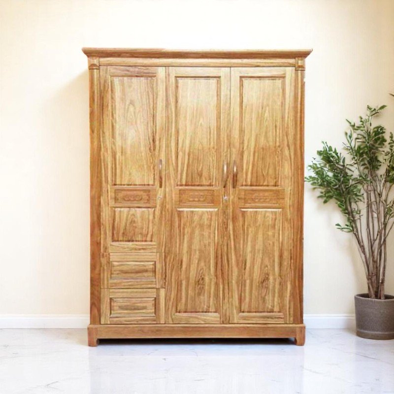 Tủ áo gỗ đa năng kết hợp bàn trang điểm