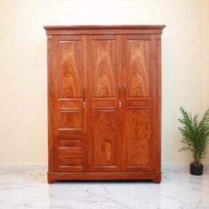 Tủ áo gỗ đa năng kết hợp bàn trang điểm