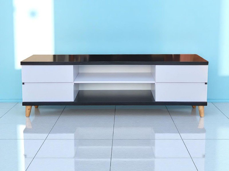 4 Cách làm mới mặt kệ tivi 1 4 Cách làm mới mặt kệ tivi
