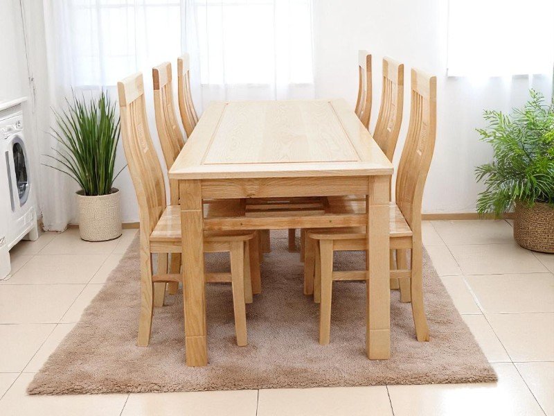 5 cách kết hợp ghế với bàn ăn gỗ - Tạo không gian ấm cúng và phong cách 1 5 cách kết hợp ghế với bàn ăn gỗ