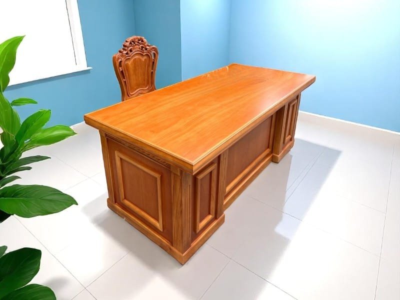6 cách làm sạch bàn làm việc gỗ đơn giản - Đem lại không gian làm việc thoải mái 3 6 cách làm sạch bàn làm việc gỗ đơn giản