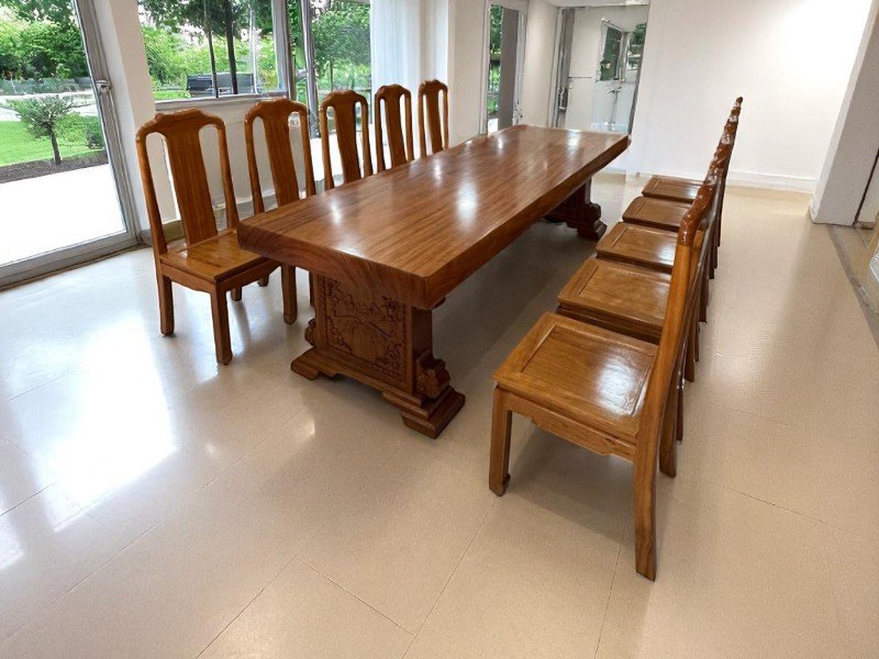 8 mẫu bàn ăn gỗ phù hợp không gian nhỏ - Giải pháp tuyệt vời cho nhà phố 1 8 mẫu bàn ăn gỗ phù hợp không gian nhỏ