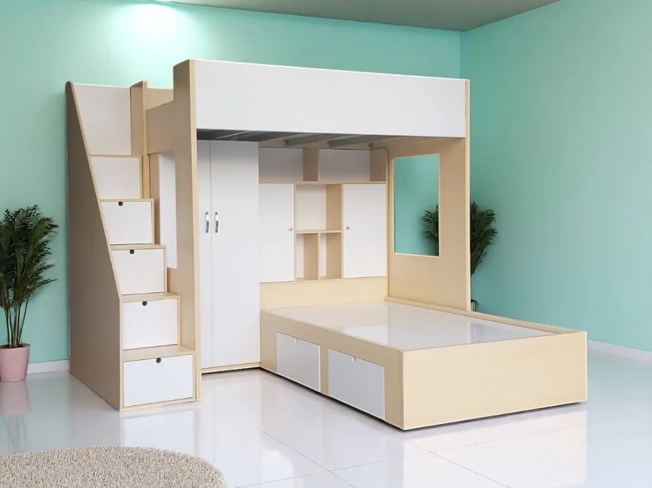 9 mẫu giường tầng thông minh cho phòng nhỏ - Giải pháp hoàn hảo tối ưu không gian sống 3 9 mẫu giường tầng thông minh cho phòng nhỏ
