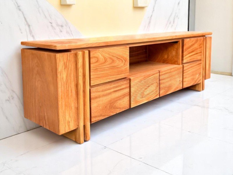 5 bí quyết bố trí kệ tivi sang trọng đậm chất hiện đại 1 Bí quyết bố trí kệ tivi sang