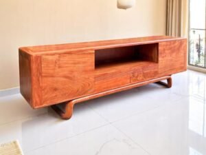 Bí quyết bố trí kệ tivi sang