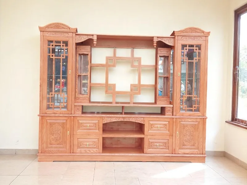 Cách bố trí đèn cho kệ tivi