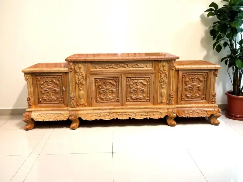 Cách bố trí đèn cho kệ tivi