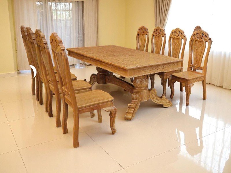 4 công dụng bàn ăn gỗ tiết kiệm không gian bếp hiện đại 4 Công dụng bàn ăn gỗ tiết kiệm không gian bếp