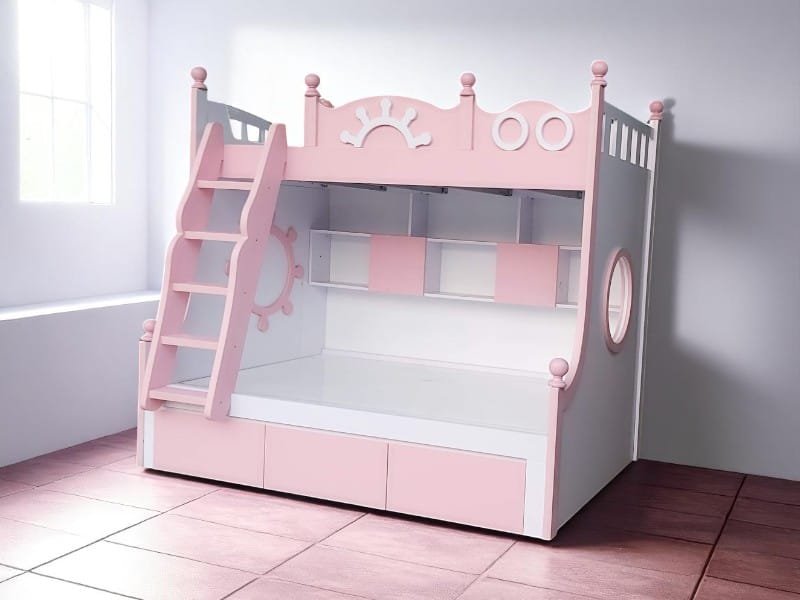 Giường Ngủ 2 Tầng – Tiện Lợi Cho Mọi Gia Đình 3 Giường ngủ 2 tầng