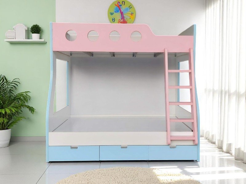 6 điểm nổi bật của giường tầng đa năng cho trẻ em hiện đại 2 Giường tầng đa năng cho trẻ em