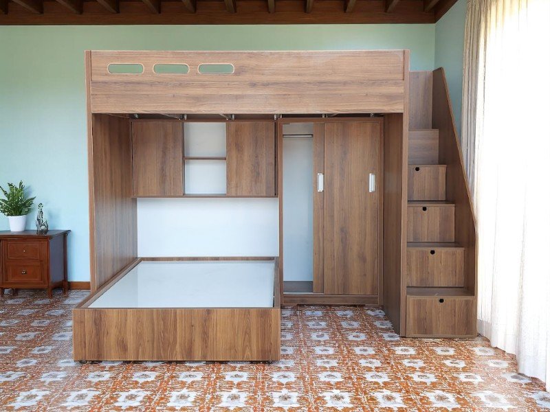 5 ưu điểm nổi bật của giường tầng gỗ sồi tự nhiên 5 Giường tầng gỗ sồi tự nhiên