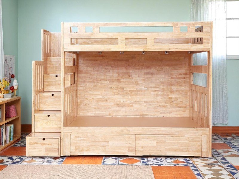 5 điểm nổi bật của giường tầng gỗ thông nhập khẩu 5 Giường tầng gỗ thông nhập khẩu
