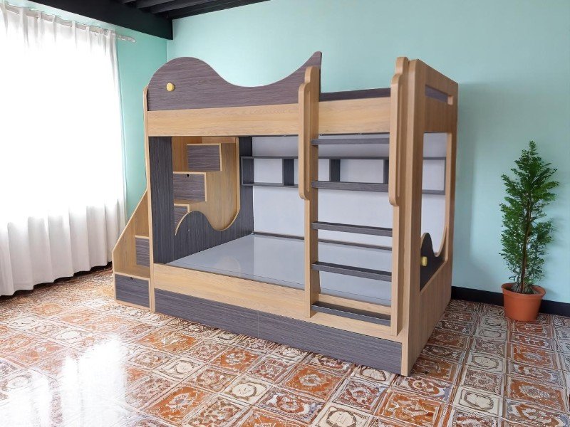 5 điểm nổi bật của giường tầng gỗ thông nhập khẩu 4 Giường tầng gỗ thông nhập khẩu