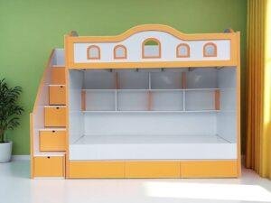 5 lý do nên chọn giường tầng tích hợp bàn học cho học sinh 23 Giường tầng tích hợp bàn học