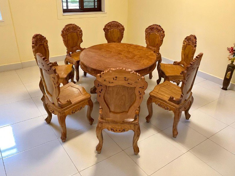 5 lợi ích bàn ăn gỗ tạo điểm nhấn nổi bật cho không gian 1 Lợi ích bàn ăn gỗ tạo điểm nhấn nổi bật