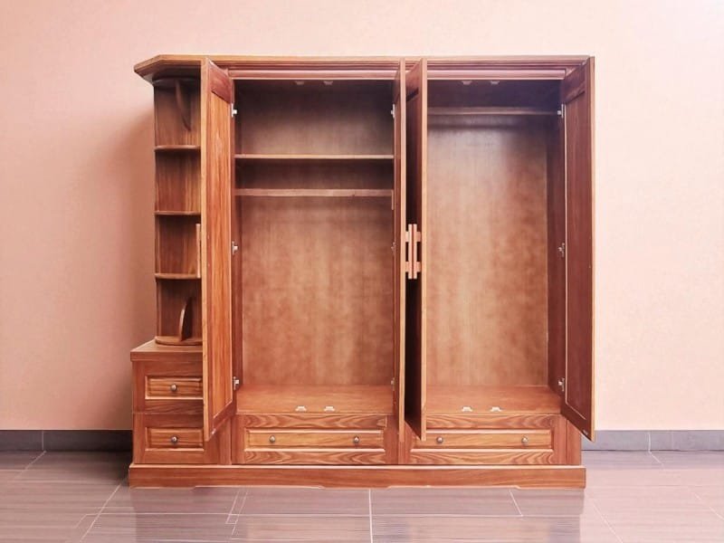 Mẫu tủ phù hợp không gian nhỏ hiện đại 2 Mẫu tủ phù hợp không gian nhỏ