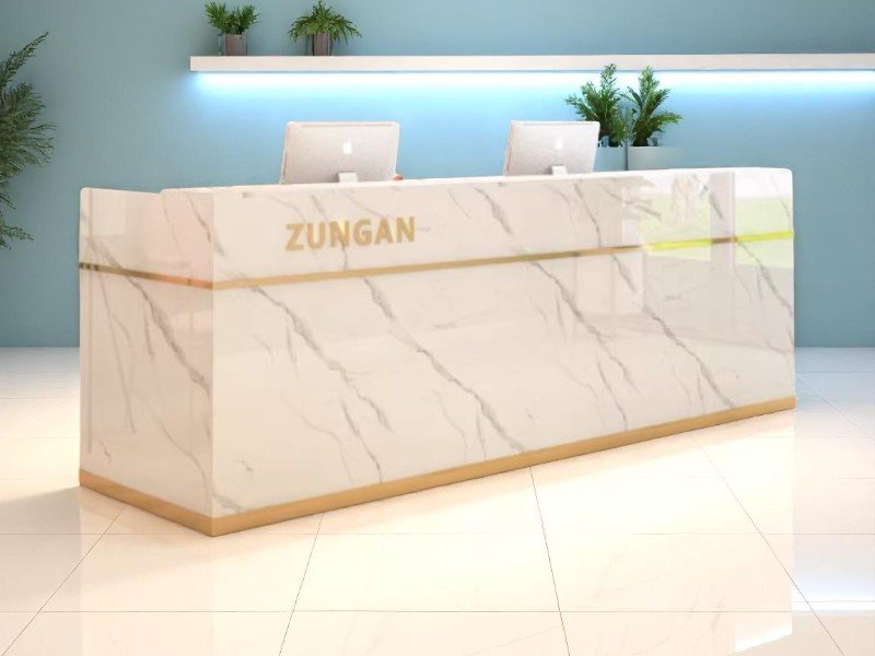 Quầy tiếp tân nhỏ gọn giá rẻ