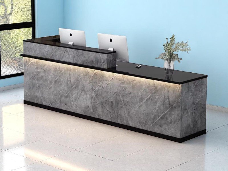 5 gợi ý chọn quầy tiếp tân nhỏ gọn giá rẻ cho không gian hẹp 3 Quầy tiếp tân nhỏ gọn giá rẻ